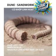 Dune Flexi Sandworm Model Toy with flexible joints, meaningful gift, 3D printed toy