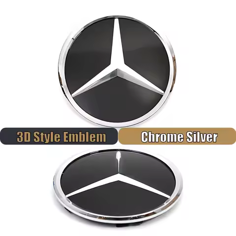 3D Front Grille Star Emblem For Mercedes Benz E-Class W213 2016-2020 E200 E250 E300 E350 E400 E450 I