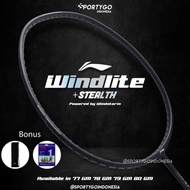 ORIGINAL Li-Ning Windlite Stealth Badminton Racket / Wind Lite Raket Badminton Raket Badminton Origi