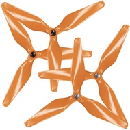 3-Blade Upgrade Propellers for 3DR Solo with Built-in Nut - Orange, 4 pcs