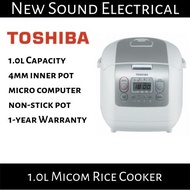 Toshiba RC-10NMFEIS 1.0L Micom Rice Cooker | 1-year Local Warranty