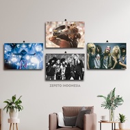 WOODEN ROOM DECORATION MEMBER BAND GUNS N ROSES 20X30 | ZEPETO INDONESIA| VOKALIS GUNS N ROSES GAMIN