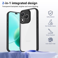 Casing for Huawei Honor X5c Plus 4G HonorX5cPlus Phone Case Clear Acrylic Transparent Soft Silicone 