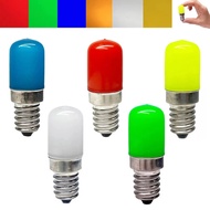 2W Color Mini E12 E14 T18 Bulb Led 220V Colorful Pendant Table Lamp Holder 360° Lighting Refrigerato