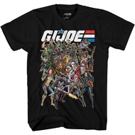 GI T-Shirt Joe Groupshot Cobra Snake Eyes Storm Shadow Symbol Premium Thick Soft T-Shirt