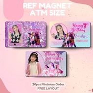 REF MAGNET ATM SIZE Souvenir/Give aways