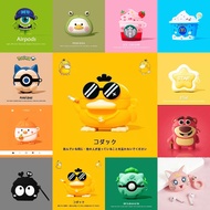 For GOOJODOQ J201 Earphone Case Cute silicone cartoon big collection