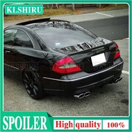 KLSHIRU Car Trunk Spoiler Carbon Fiber/FRP Auto Rear Trunk Wing Accessories Spoiler For Benz W209 CL