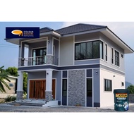 JOTUN JOTASHIELD INFINITY EXTERIOR 15L (PART 1/3) Cat Dinding Luar Rumah Exterior Wall Paint