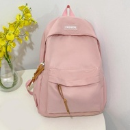 Unisex Student Backpack Outdoor Solid Color Fashion Backpack E0w8