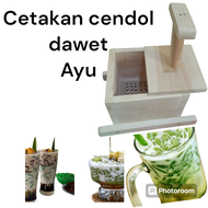 cetakan cendol dawet ayu