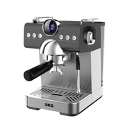 SKG เครื่องชงกาแฟสด รุ่น SK-1218  ก้านชงขนาด 58 มิล (ตั้งเวลาชงกาแฟได้) แถมฟรี!! ก้านชงกาแฟถ้วยกรองก