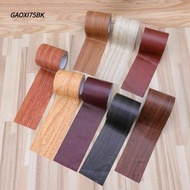 GAOXI75BK 5M/Roll Repair Realistic Furniture Renovation Skirting Line Wood Grain