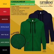 Smilee Apparel Fleece Hoodie With Zipper 2 Hoodie Zipper