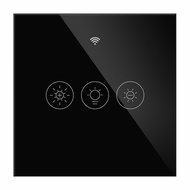 MOES WiFi RF Smart Light Dimmer Switch 2/3Way Muilti-Control Smart Life/Tuya Control Works with Al