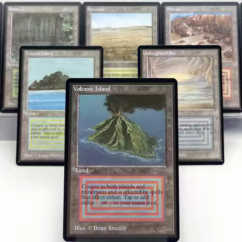 Revised Unlimited MIX1-001 Tcg proxy magical cards home play dual lands power9 black lotus mox sapph