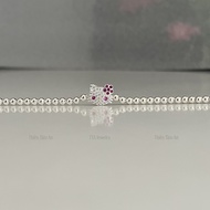 Lắc tay Mèo Hello Kitty cho bé gái từ 2-3-4-5-6-7-9-10 tuổi bạc ta TTA.L138 - Quà tặng đầy tháng thô