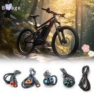 BORRAONE Electric Bicycle Ebike Wire, Multifunctional 2 3 4 5 6 8 Pin M8 Waterproof Connector Wire, 
