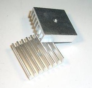 IC 鋁質 散熱片  28(L)x28(W)x9(H)mm 每 顆12元