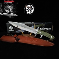 มีด​เดินป่า​ RAMBO​ Last​Blood​MK9 [สตอลโลน]ในภาพยนตร์ [Last Blood 5]Mk9 วัสดุ:9CR18​Mov​ ความแข็ง: 