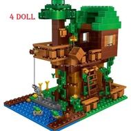 Diskon My World The Farm Cottage Building Blocks Village Warhorse C