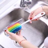7-color multi-purpose cleaning tool for cups, cups, water bottles,... - Convenient sponge brush for 