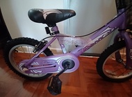Pony 16” 兒童單車 (原價過千) 附響鈴鐘和儲物籃, 配了全新的輔助轆, 另加送頭盔