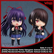 [Ready Stock] 2454 Nendoroid Tohka Yatogami & 2455 Nendoroid Kurumi Tokisaki School Uniform Ver Date