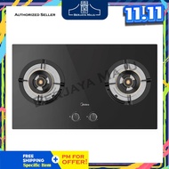 Midea 2 Burner Built-In Glass Gas Cooker Hob MGH-7230GL
