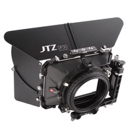 JTZ DP30 Cine Carbon Fiber 4x5.65 Inch Swing-Away Lens Matte Box 15mm / 19mm Rod Railblocker for Son