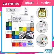 [1 PACK] A3 Size I-tech Vinyl sticker Printable Waterproof Vinyl Sticker Itech | QNC