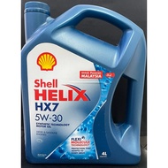 SHELL HELIX HX7 5W30 4L ENGINE OIL SEMI SYNTHETIC