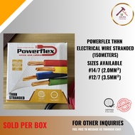 (PER BOX) Powerflex THHN (STRANDED WIRE) #14(2.0mm²) #12(3.5mm²) 150Meters