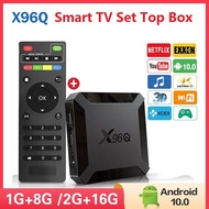 X96Q TV Box Android 10.0 TV Box IPTV Box X96Q 2G 16G /Smart IP TV Set Top Box Media Player Televisio