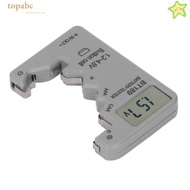 GORROS Digital Battery Checker, Digital Display Small Size Digital Battery Tester, ABS Housing Unive