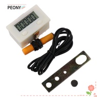 PEONYSG 0-99999 Counter, Plastic LCD Digital, Punch Counter 5 Digit