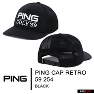 PING CAP RETRO 59 254 PING CAP MEN หมวกกอล์ฟ หมวกกีฬาผู้ชาย