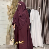 Gamis Abaya Syari Jumbo Putih