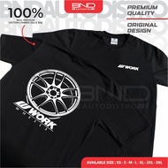 [BND] Kiwami CR Kai Work Rim T-Shirt Work Wheels T-Shirt JDM Car T-Shirt