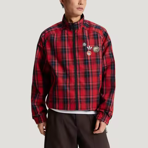 Adidas Authentic Three Leaves Men's Casual Double-Sided Wear Sports Jacket KT6368
