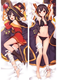 ☼ 180CM Konosuba Dakimakura Cover Yunyun Konosuba Eris Megumin Pillowcase Cartoon Anime Moegirls Hug