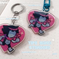 [279] *new Design 2022* Mokkapun | Keychain+sticker Deltarune Undertale "Hero of Lights"