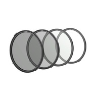 SmallRig Black Diffusion Filter Kit with 1/8-Stop, 1/4-Stop, 1/2-Stop, 1-Stop-4650