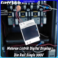 Taffware Digital Display Din Rail Single 300V Electric Meter - D52-2066