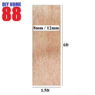 [1.5ft x6ft] Papan Plywood / Solid Plywood