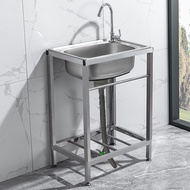 Sink Stainless For Kitchen With Faucet Set Lababo Stainless Complete Set Portable Sink With Stand Sa