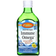 Carlson Labs,Immune Omega, Natural Lemon, 8.4 fl oz (250 ml)