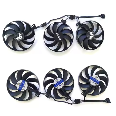 CF9010U12D 7PIN 12V Cooling Fan RTX3060 TI GPU FAN For ASUS GeForce RTX 3060 Ti 3070 3080 3090 TUF O