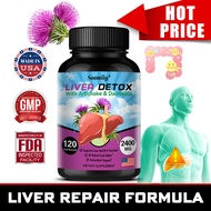 Liver Cleanse, Detox and Repair Formula - Liver Support Supplement for Liver Health