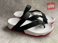 ฟรีค่าส่ง FitFlop รองเท้า FITFLOP ผู้ชาย SLING WEAVE TOE-THONGS รองเท้าเพื่อสุขภาพ สีใหม่2022 สินค้า